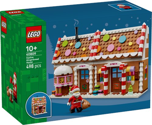LEGO 40809 SEASONS & OCCASIONS - Casa di pan di zenzero festiva