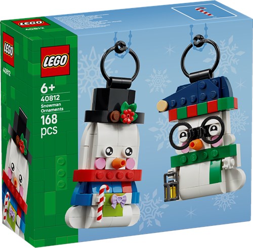 LEGO 40812 SEASONS & OCCASIONS - Pupazzi di neve ornamentali