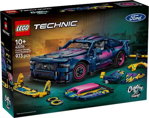 LEGO 42236 TECHNIC - Auto Ford Mustang GT Custom Garage