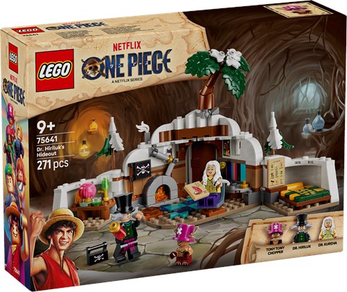 LEGO 75641 ONE PIECE - Il nascondiglio del Dottor Hillk