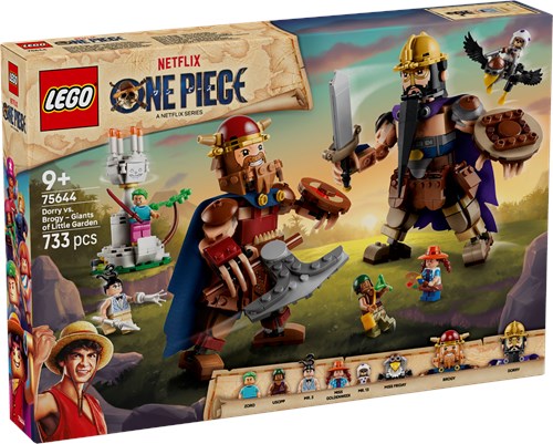 LEGO 75644 ONE PIECE - Dori contro Brogi – Giganti di Little Garden