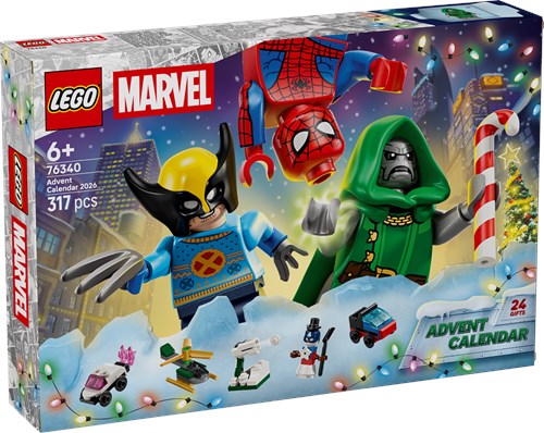 LEGO 76340 SUPER HEROES MARVEL - Calendario dell’Avvento 2026