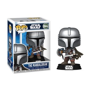 FUNKO POP Star Wars: The Mandalorian - 844 The Mandalorian Dual Wield 9cm