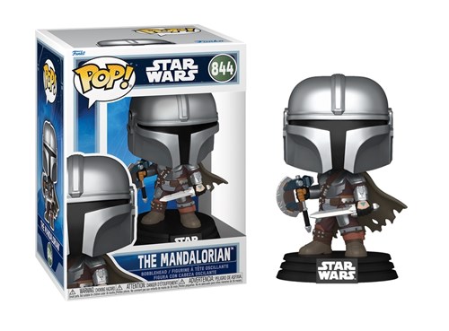 FUNKO POP Star Wars: The Mandalorian - 844 The Mandalorian Dual Wield 9cm