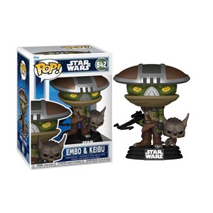 FUNKO POP Star Wars: The Mandalorian - 842 Embo & Keibu 9cm