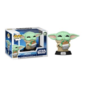 FUNKO POP Star Wars: The Mandalorian - 841 Grogu With Food 9cm