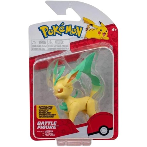 JAZWARES Battle Figure Pack: Pokemon - Leafeon