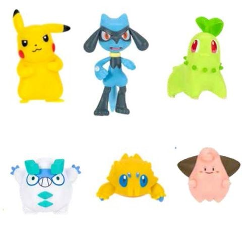 JAZWARES Battle Figure Multi Pack: Pokemon - 8pz