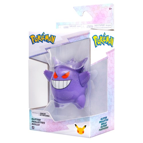 JAZWARES Battle Figure Pack: Pokemon - 30th Glitter Gengar