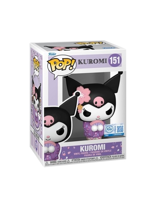 FUNKO POP Sanrio: Hello Kitty - 151 Kuromi in Kimono (Exclusive) 9cm