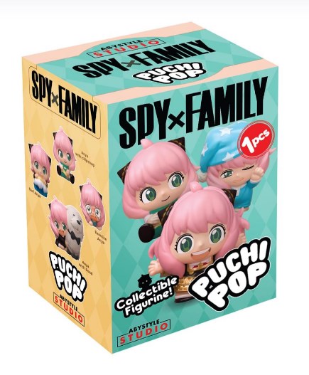 ABYSTYLE - SPY X FAMILY - Figurine Puchipop Wave 1 x8