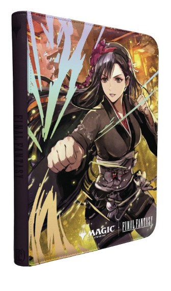 ULTRA PRO Album 9-Pocket Zippered Premium PRO-Binder - Magic: The Gathering - Final Fantasy Tifa Lockhart