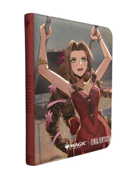 ULTRA PRO Album 9-Pocket Zippered Premium PRO-Binder - Magic: The Gathering - Final Fantasy Aerith Gainsborough