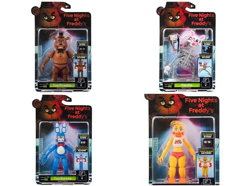 JAZWARES Figure: Five Nights At Freddy's - Assortito 6pz 12cm