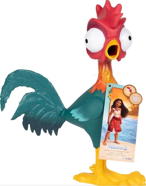 JAKKS PACIFIC Oceania 2 gallo Squeeze & Scream HeiHei