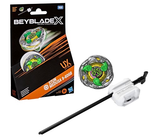 Hasbro BeyBlade X: Starter Pack Top - Stun Medusa 9-60GB Stamina Type (G2738)