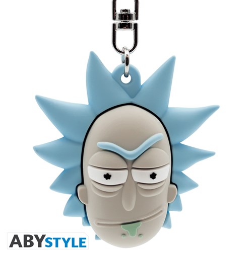 ABYSTYLE RICK AND MORTY - Keychain 3D - Rick Sanchez