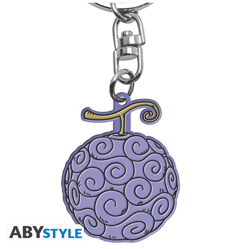 ABYSTYLE ONE PIECE - Keychain PVC - Gum-Gum Devil Fruit