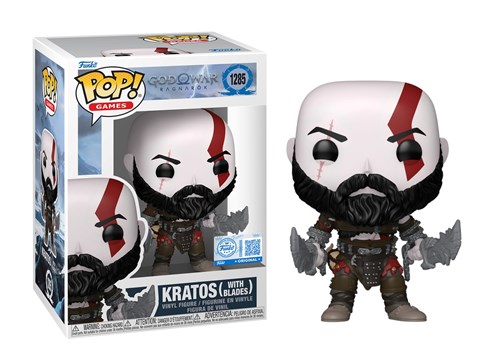 FUNKO POP Games: God Of War - 1285 Kratos With Blades (Exclusive) 9cm