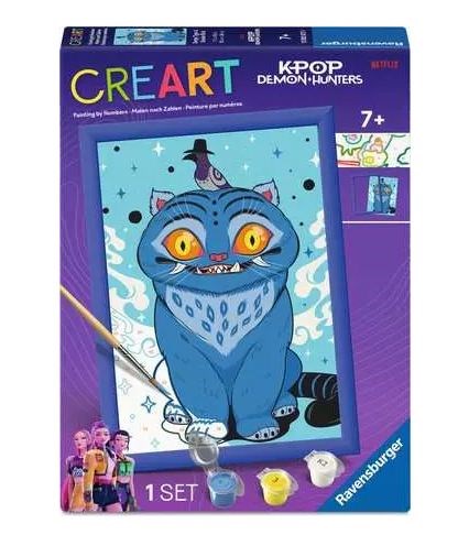 RAVENSBURGER CreArt  Serie D Licensed - K-Pop Demon Hunters: Derpy & Sussie