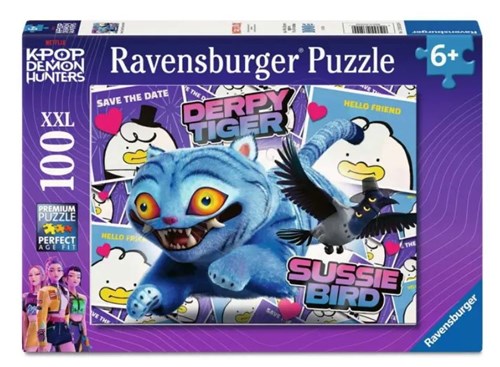 RAVENSBURGER K-Pop Demon Hunters Derpy & Sussie XXL 100 pc