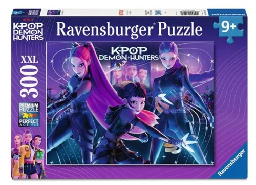 RAVENSBURGER K-Pop Demon Hunters Rumi, Mira & Zoey XXL 300 pc