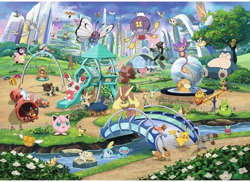 RAVENSBURGER Pokémon Breakout 1: Eevee e il Parco 1000 pc