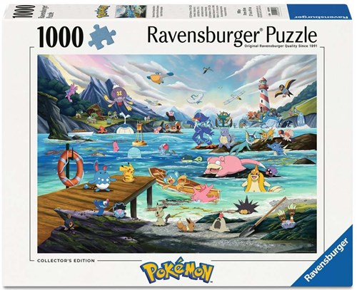 RAVENSBURGER Pokémon Breakout 3: Vaporeon e il Mare Temperato 1000 pc