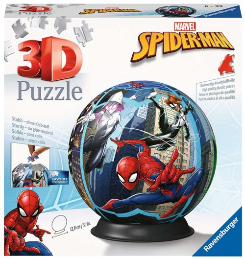 RAVENSBURGER Puzzleball 72 pc - Spiderman