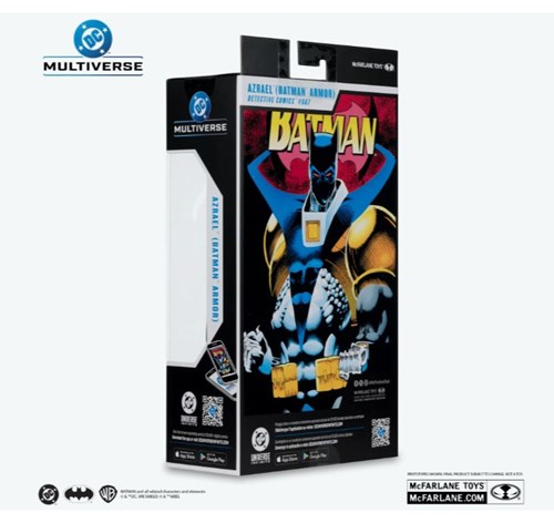 McFarlane Toys 114586 Dc Multiverse 7inch Azrael Batman Knightquest Action Figure