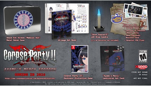 Corpse Party II: Darkness Distortion Mercy Limited Edition