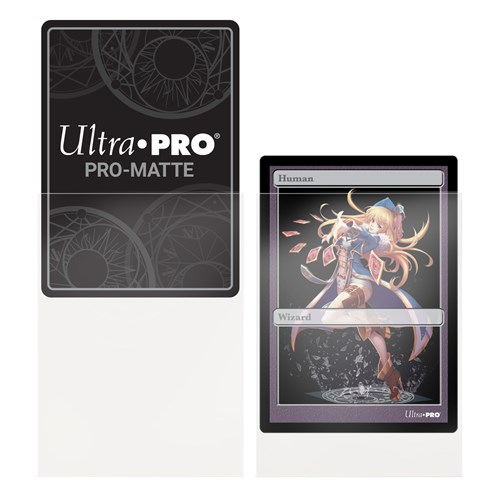 ULTRA PRO 60 Deck Protector Sleeves PRO-Matte Small - Clear
