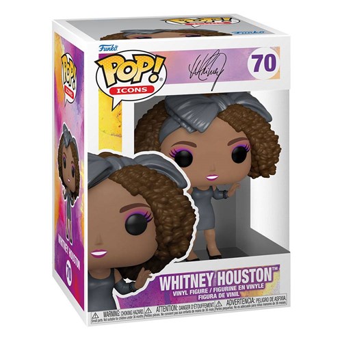 FUNKO POP  Icons: Whitney - 70 Whitney Houston (How Will I Know) 9 cm