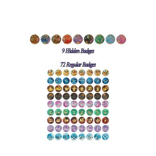 POKEMON: CSV9.5C Blooming Legends - Eevolution Badge Set CHN - (Prodotto da collezione)