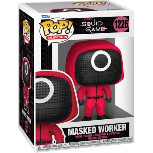 FUNKO POP  Squid Game - 1226 Red Soldier (Mask) 9 cm