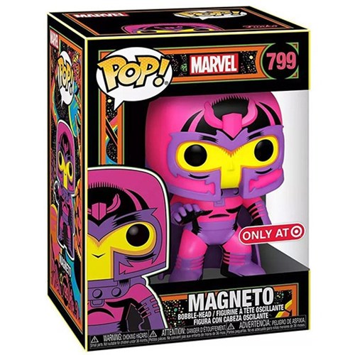 FUNKO POP  Marvel: Black Light - 799 Magneto (Special Edition) 9 cm