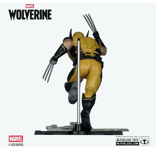 McFarlane Toys 115096 Marvel Games Collection 1:10 Wolverine The Game Figure