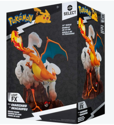 JAZWARES Select Deluxe: Pokemon - Charizard