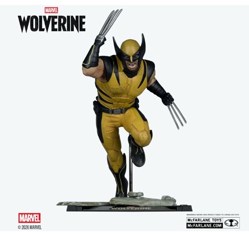 McFarlane Toys 115096 Marvel Games Collection 1:10 Wolverine The Game Figure
