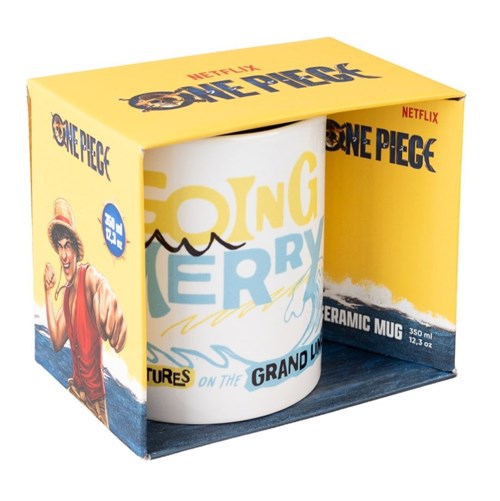 ERIK. TAZZA ONE PIECE NETFLIX GOING MERRY