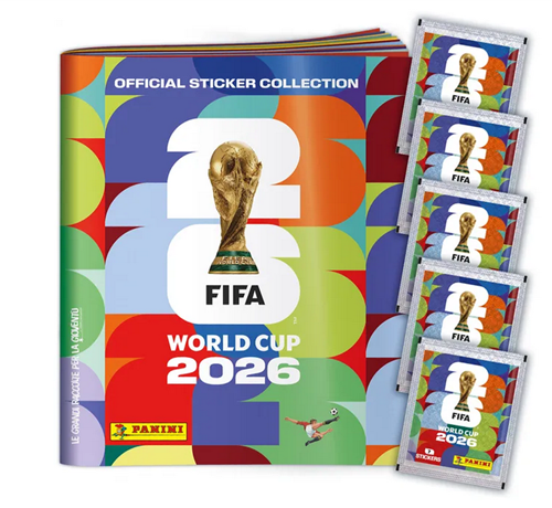 FIFA WORLD CUP 2026™ Official Sticker Collection - Starter Set Pack Panini (Album + 5 bustine)