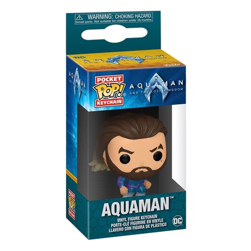 FUNKO POP  Aquaman and the Lost Kingdom - Portachiavi Aquaman 4 cm