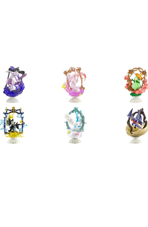 POKEMON Re-Ment: Decorative Frame Collection Vol.2 - 6pz (Prodotto da collezione)