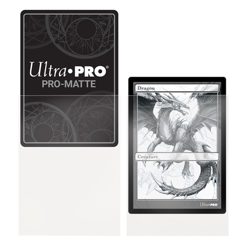 ULTRA PRO 100 Deck Protector Sleeves PRO-Matte Standard - Clear