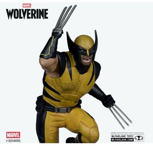 McFarlane Toys 115096 Marvel Games Collection 1:10 Wolverine The Game Figure