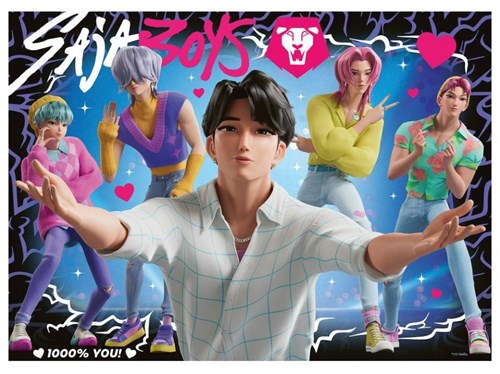 RAVENSBURGER K-Pop Demon Hunters 4 x 100 pc