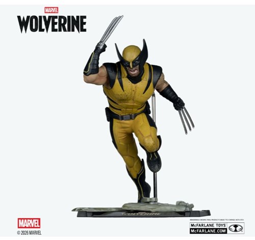 McFarlane Toys 115096 Marvel Games Collection 1:10 Wolverine The Game Figure