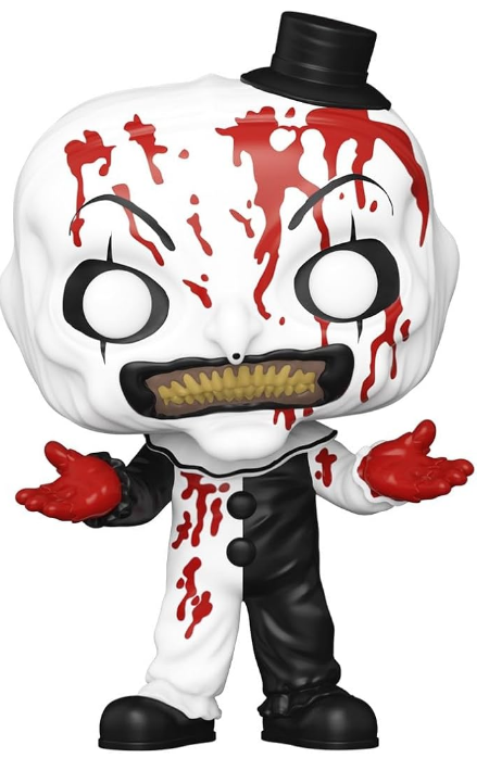FUNKO POP Movies: Terrifier 2- Art the Clown (Bloody) 9 cm (DAMAGED BOX)