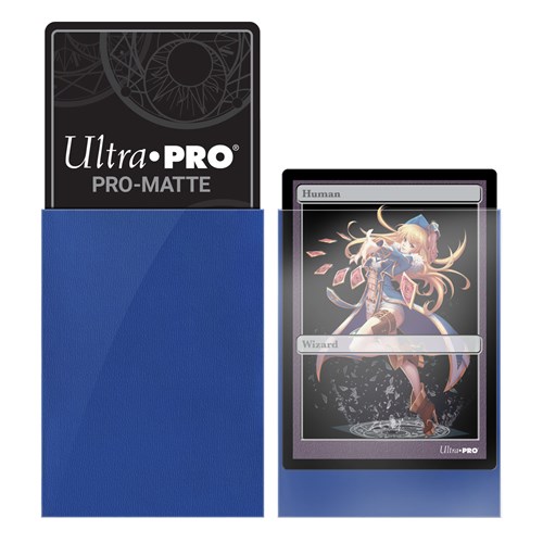 ULTRA PRO 60 Deck Protector Sleeves PRO-Matte Small - Blue