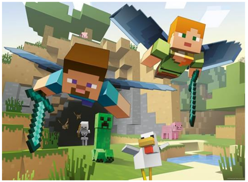 RAVENSBURGER Minecraft XXL 200 pc